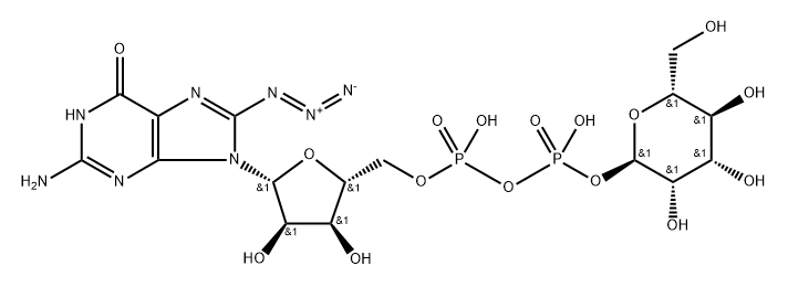 150518-46-0 8-azidoguanosine diphosphate-mannose