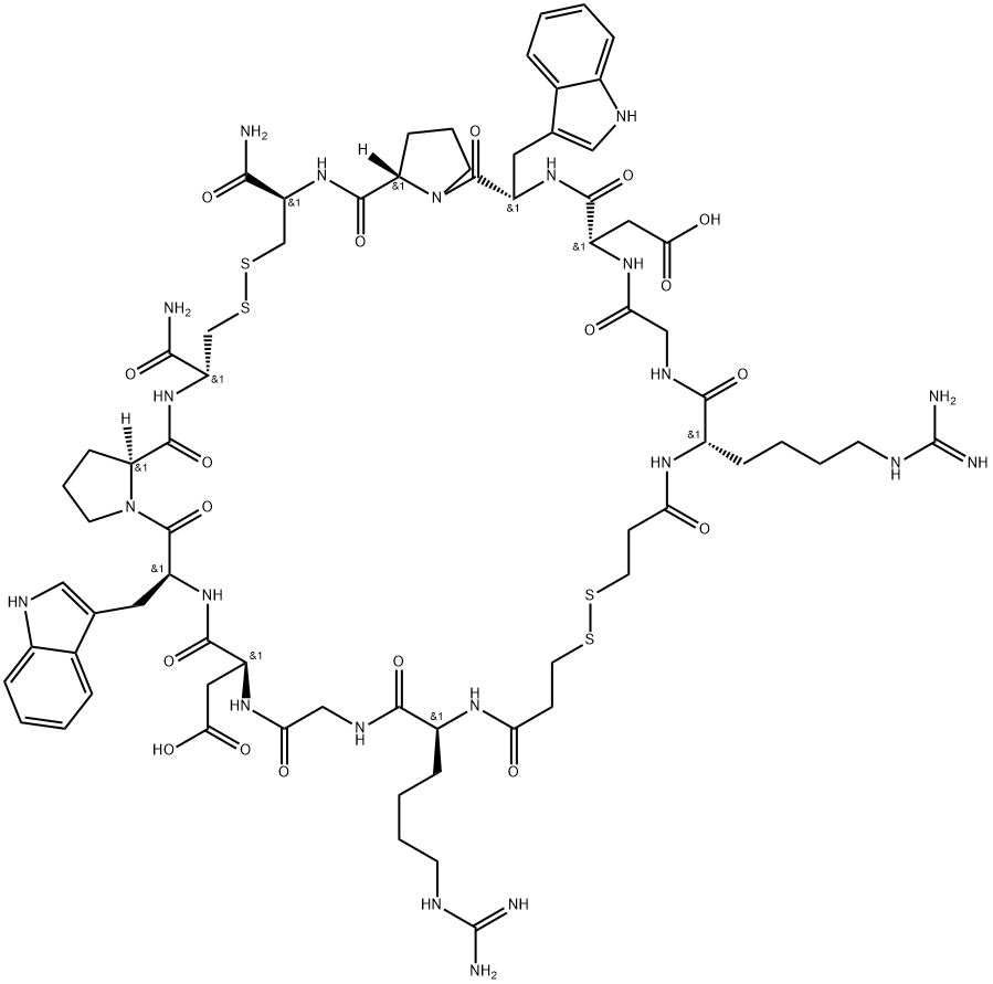 依替巴肽杂质14,1505451-00-2,结构式