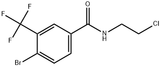 4-Bromo-N-(2-chloroethyl)-3-(trifluoromethyl)benzamide|