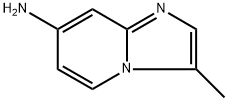 3-甲基咪唑并[1,2-A]吡啶-7-胺 结构式