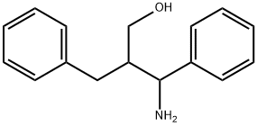 Benzenepropanol, γ-amino-β-(phenylmethyl)- Struktur