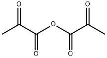 Propanoic acid, 2-oxo-, anhydride with 2-oxopropanoic acid Struktur