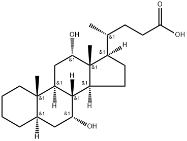 Cholan-24-oic acid, 7,12-dihydroxy-, (5α,7α,12α)- (9CI)|