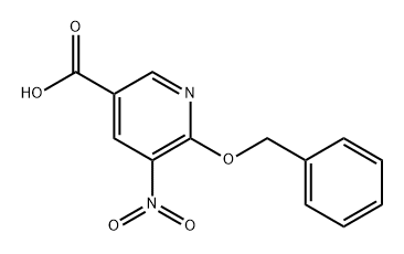 6-(Benzyloxy)-5-nitronicotinic acid Structure