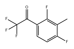 1-(2,4-Difluoro-3-methylphenyl)-2,2,2-trifluoroethanone|