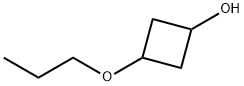 3-丙氧基环丁烷-1-醇 结构式