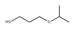 3-(propan-2-yloxy)propane-1-thiol 化学構造式