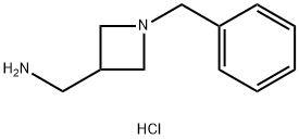 3-Azetidinemethanamine, 1-(phenylmethyl)-, hydrochloride (1:2) 化学構造式