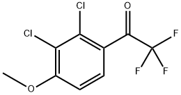 1-(2,3-Dichloro-4-methoxyphenyl)-2,2,2-trifluoroethanone Structure