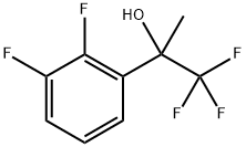 2-(2,3-difluorophenyl)-1,1,1-trifluoropropan-2-ol Structure
