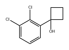 1-(2,3-dichlorophenyl)cyclobutanol Struktur