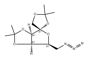 .alpha.-L-Tagatofuranose, 6-azido-6-deoxy-1,2:3,4-bis-O-(1-methylethylidene)-|151252-15-2