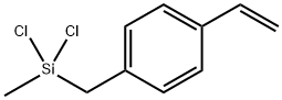 1-[(Dichloromethylsilyl)methyl]-4-ethenylbenzene|1-[(二氯甲基硅基)甲基]-4-乙烯基苯