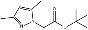 Tert-butyl 2-(3,5-dimethyl-1H-pyrazol-1-yl)acetate Struktur