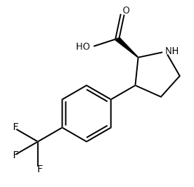 Proline, 3-[4-(trifluoromethyl)phenyl]-,1513275-83-6,结构式