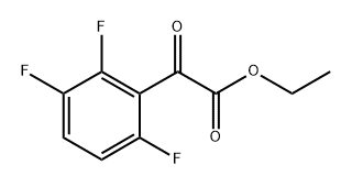 ethyl 2-oxo-2-(2,3,6-trifluorophenyl)acetate Struktur