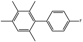 4'-Fluoro-2,3,4,6-tetramethyl-1,1'-biphenyl Structure