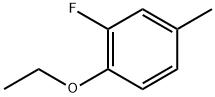 1-ethoxy-2-fluoro-4-methylbenzene 化学構造式