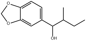 α-(1-Methylpropyl)-1,3-benzodioxole-5-methanol,1516866-56-0,结构式