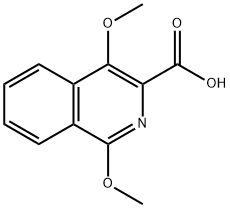 1,4-Dimethoxyisoquinoline-3-carboxylic acid Struktur