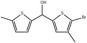 5-Bromo-4-methyl-α-(5-methyl-2-thienyl)-2-thiophenemethanol|