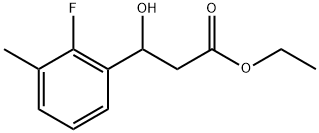 Ethyl 2-fluoro-β-hydroxy-3-methylbenzenepropanoate,1517269-18-9,结构式