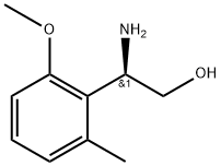 (2R)-2-amino-2-(2-methoxy-6-methylphenyl)ethan-1-ol 结构式