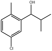 1-(5-chloro-2-methylphenyl)-2-methylpropan-1-ol Structure