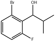 1-(2,4-dibromo-6-fluorophenyl)-2-methylpropan-1-ol 结构式