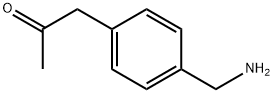 1-(4-(aminomethyl)phenyl)propan-2-one Struktur