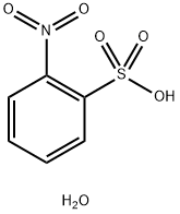 2-Nitrobenzenesulfonic acid hydrate Structure