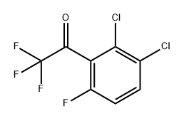 1-(2,3-二氯-6-氟苯基)-2,2,2-三氟乙酮,1520481-67-7,结构式