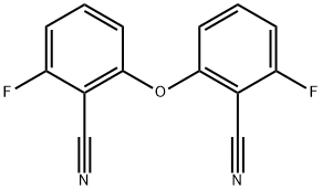 2,2'-oxybis(6-fluorobenzonitrile) 化学構造式