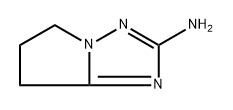 6,7-Dihydro-5H-pyrrolo[1,2-b][1,2,4]triazol-2-amine Struktur