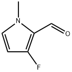 3-Fluoro-1-methyl-1H-pyrrole-2-carbaldehyde Structure