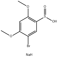 5-bromo-2,4-dimethoxybenzenesulfinate Struktur