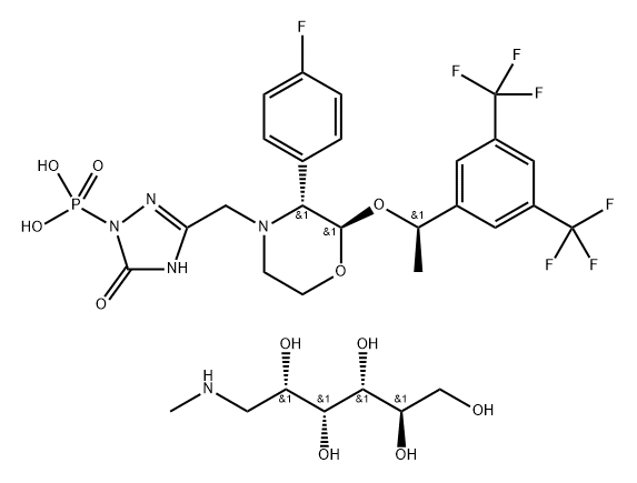 福沙匹坦二甲葡胺杂质E (2R,3R,1R)异构体, 1523569-90-5, 结构式