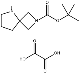 2-BOC-2,5-DIAZASPIRO[3.4]OCTANE HEMIOXALATE Structure