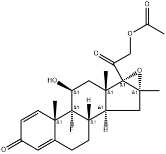 Fluprednidene Acetate Impurity 2 Structure