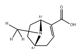 Anhydro Ecgonine-d3 Struktur