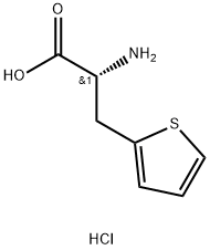 (R)-2-amino-3-(thiophen-2-yl)propanoicacid hydrochloride,152498-44-7,结构式