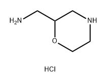 2-Morpholinemethanamine, hydrochloride Structure