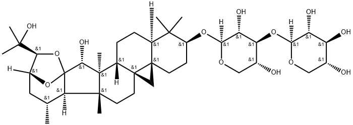 升麻苷B, 152685-91-1, 结构式