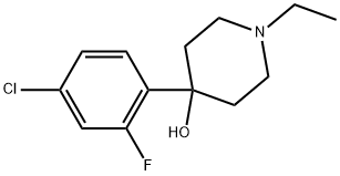 4-(4-Chloro-2-fluorophenyl)-1-ethyl-4-piperidinol|