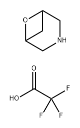 6-Oxa-3-azabicyclo[3.1.1]heptane, 2,2,2-trifluoroacetate,1527519-01-2,结构式