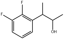 Benzeneethanol, 2,3-difluoro-α,β-dimethyl- Struktur