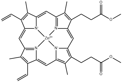 Zn (II) Protoporphyrin IX dimethyl ester Structure