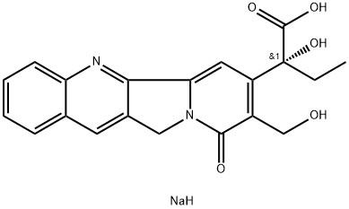 sodium camptothecin Structure