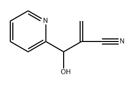 2-Pyridinepropanenitrile, β-hydroxy-α-methylene-