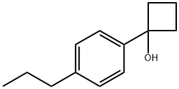 1-(4-propylphenyl)cyclobutanol,1532792-40-7,结构式